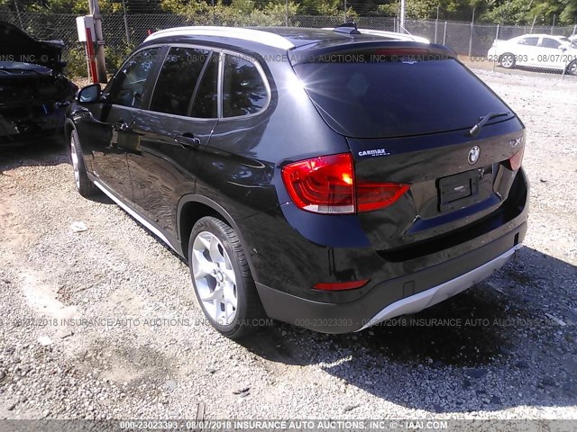 WBAVL1C51EVY13302 - 2014 BMW X1 XDRIVE28I BLACK photo 3