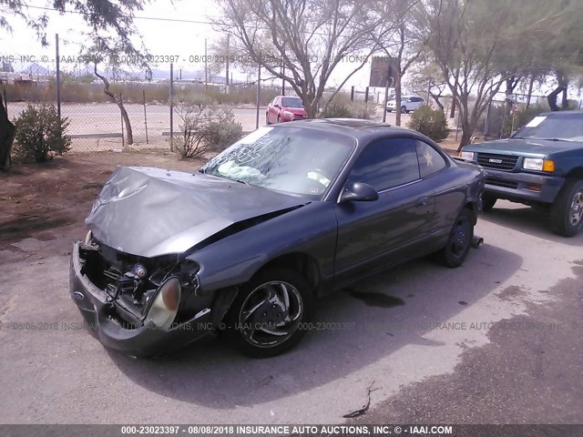 3FAFP11302R156729 - 2002 FORD ESCORT ZX2 GRAY photo 2