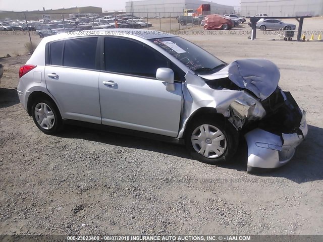 3N1BC1CP1AL379046 - 2010 NISSAN VERSA S/SL SILVER photo 1