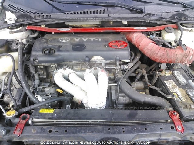 JTKDE167570200436 - 2007 TOYOTA SCION TC 白色 照片 10