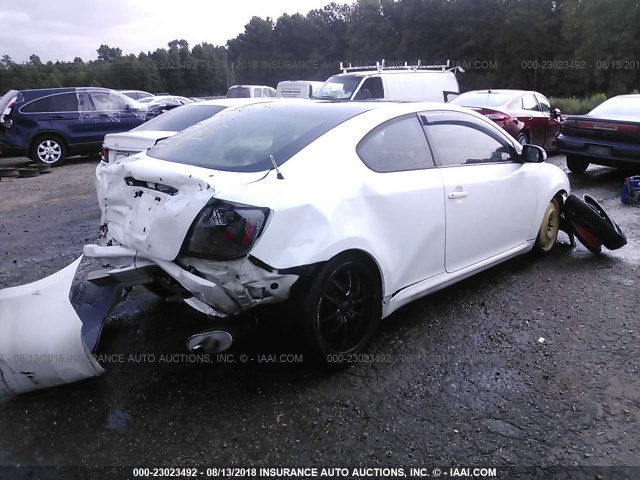 JTKDE167570200436 - 2007 TOYOTA SCION TC 白色 照片 4