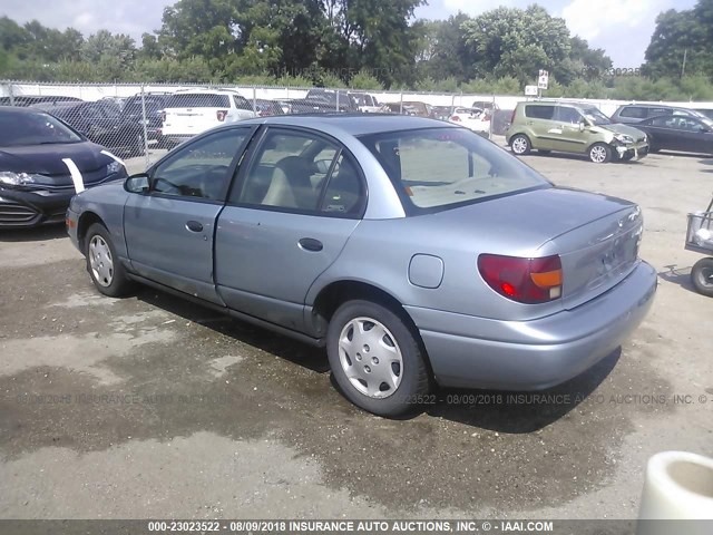 1G8ZH52832Z171169 - 2002 SATURN SL1 BLUE photo 3