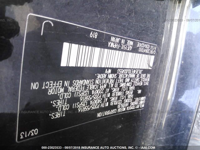 JTLZE4FE1DJ034553 - 2013 TOYOTA SCION XB Qara foto 9