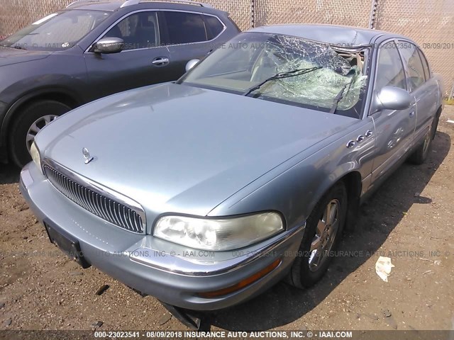 1G4CW54K154108983 - 2005 BUICK PARK AVENUE  BLUE photo 2