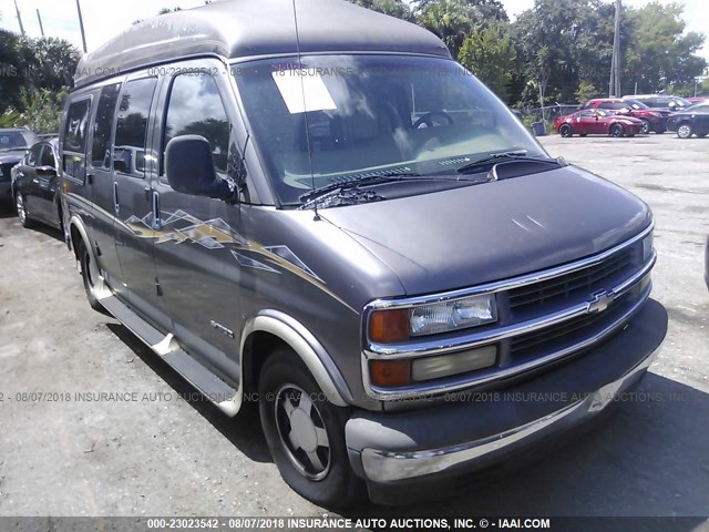 1GBFG15R211243294 - 2001 CHEVROLET EXPRESS G1500  BROWN photo 1