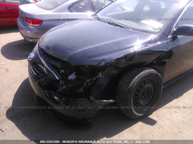 4T1BE46K48U246690 - 2008 TOYOTA CAMRY CE/LE/XLE/SE BLACK photo 5