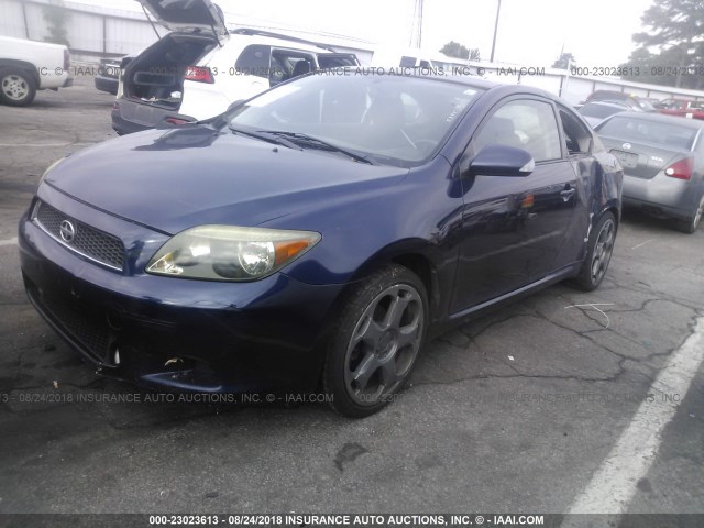 JTKDE177760084346 - 2006 TOYOTA SCION TC ლურჯი ფოტო 2