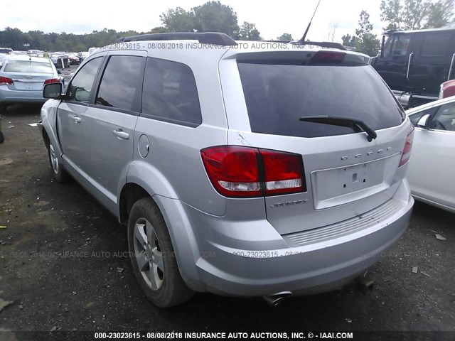 3D4PG1FG2BT528295 - 2011 DODGE JOURNEY MAINSTREET SILVER photo 3