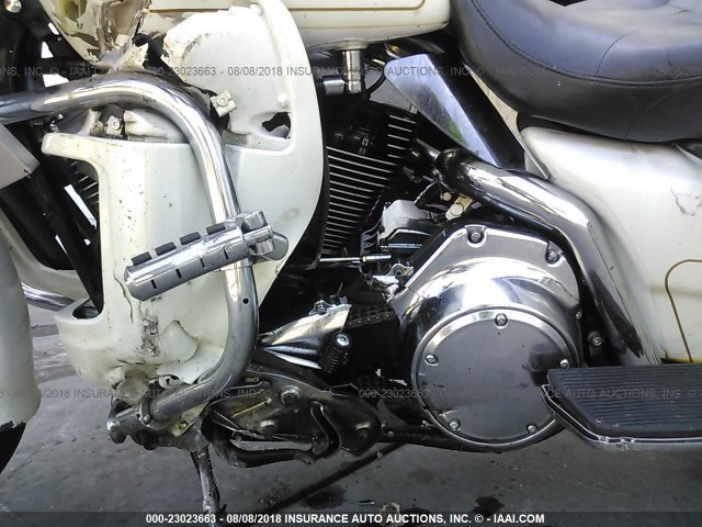 1HD1FC4137Y624019 - 2007 HARLEY-DAVIDSON FLHTCUI WHITE photo 9