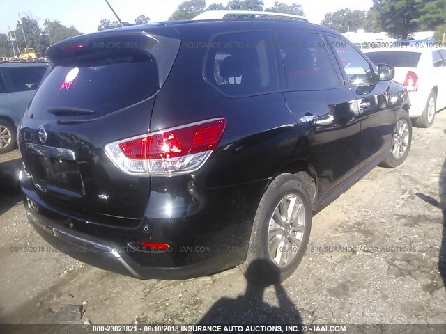 5N1AR2MN8FC633084 - 2015 NISSAN PATHFINDER S/SV/SL/PLATINUM BLACK photo 4