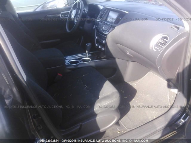 5N1AR2MN8FC633084 - 2015 NISSAN PATHFINDER S/SV/SL/PLATINUM BLACK photo 5