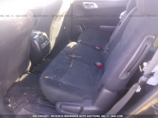 5N1AR2MN8FC633084 - 2015 NISSAN PATHFINDER S/SV/SL/PLATINUM BLACK photo 8