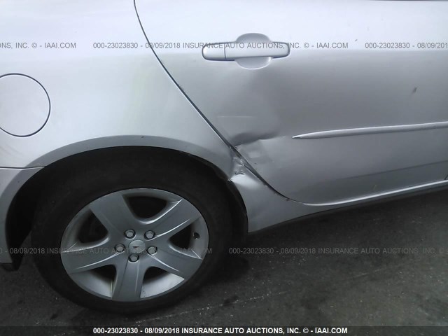 1G2ZG57B594118787 - 2009 PONTIAC G6 SILVER photo 6