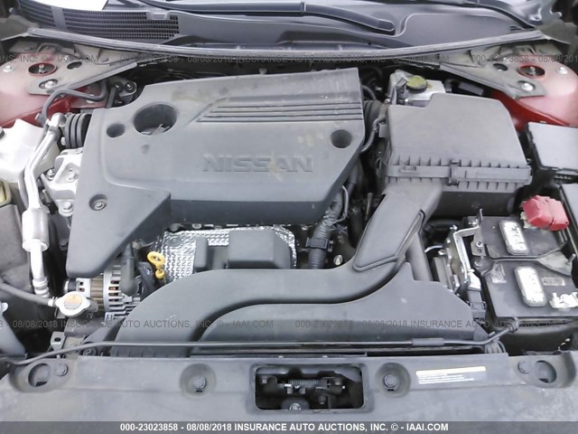 1N4AL3AP5GC257923 - 2016 NISSAN ALTIMA 2.5/S/SV/SL/SR 红色 照片 10