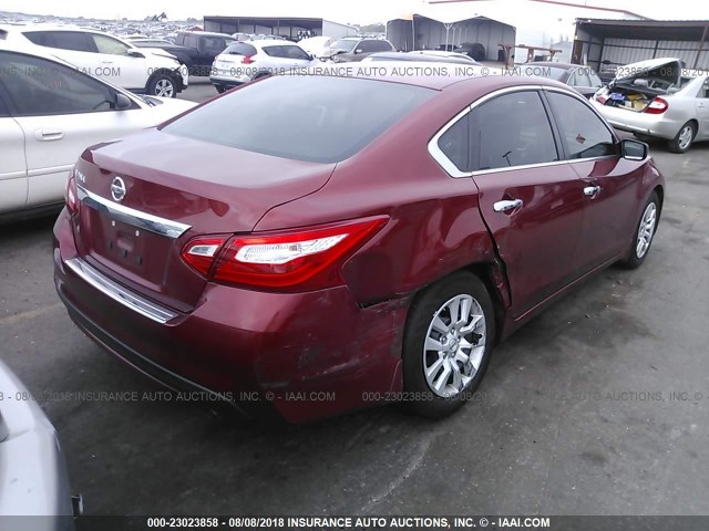 1N4AL3AP5GC257923 - 2016 NISSAN ALTIMA 2.5/S/SV/SL/SR 红色 照片 4