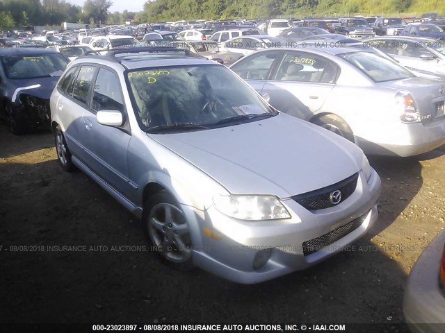 JM1BJ246821487395 - 2002 MAZDA PROTEGE PR5 银色 照片 1