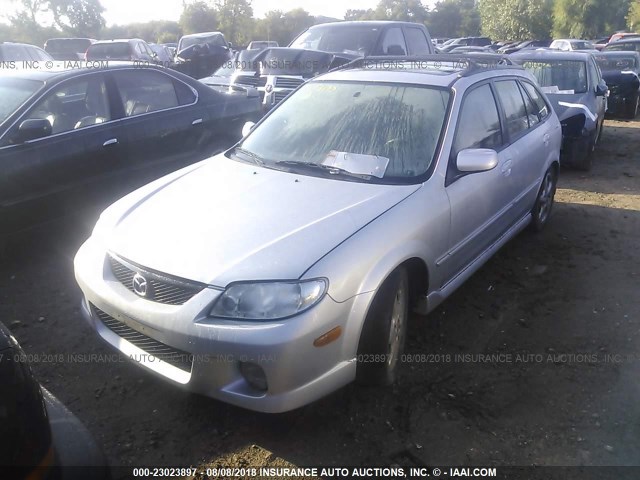 JM1BJ246821487395 - 2002 MAZDA PROTEGE PR5 银色 照片 2