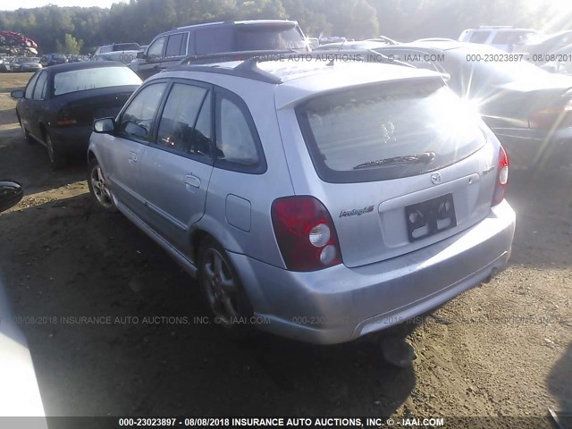 JM1BJ246821487395 - 2002 MAZDA PROTEGE PR5 银色 照片 3