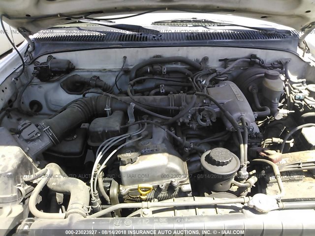 4TASM92N1XZ420734 - 1999 TOYOTA TACOMA XTRACAB PRERUNNER თეთრი ფოტო 10