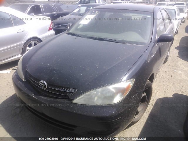 JTDBE32K530190036 - 2003 TOYOTA CAMRY LE/XLE BLACK photo 2