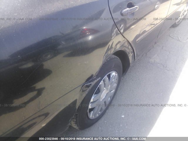 JTDBE32K530190036 - 2003 TOYOTA CAMRY LE/XLE BLACK photo 6