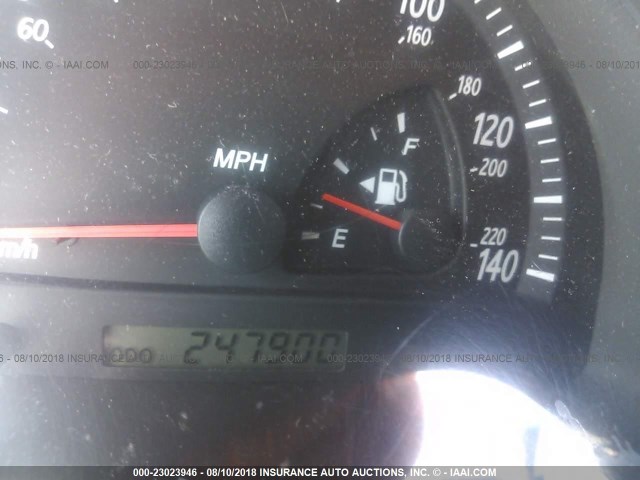 JTDBE32K530190036 - 2003 TOYOTA CAMRY LE/XLE BLACK photo 7