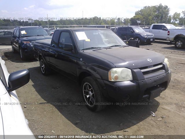 1N6DD26T33C467805 - 2003 NISSAN FRONTIER KING CAB XE BLACK photo 1