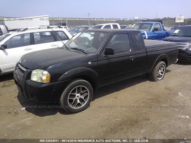 1N6DD26T33C467805 - 2003 NISSAN FRONTIER KING CAB XE BLACK photo 2