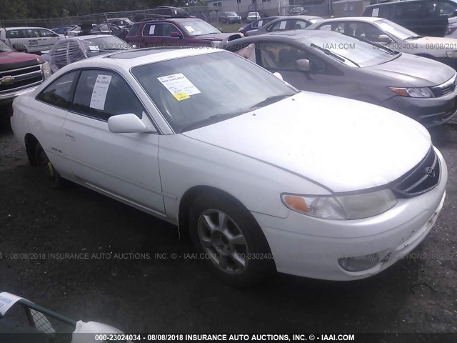 2T1CF28P9XC243525 - 1999 TOYOTA CAMRY SOLARA SE/SLE WHITE photo 1