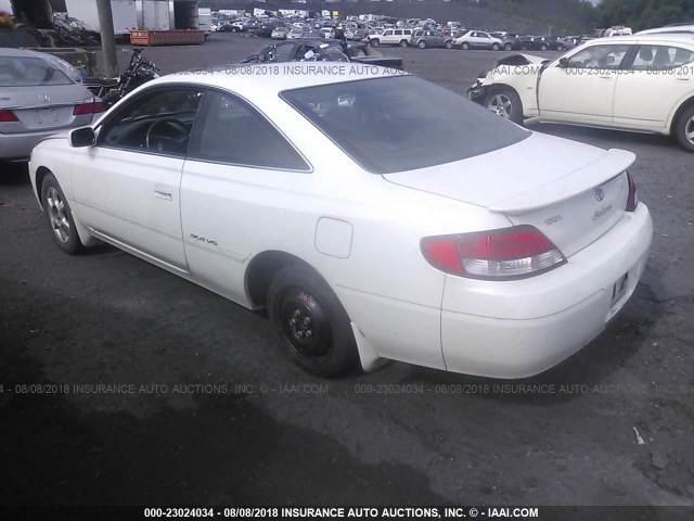 2T1CF28P9XC243525 - 1999 TOYOTA CAMRY SOLARA SE/SLE WHITE photo 3
