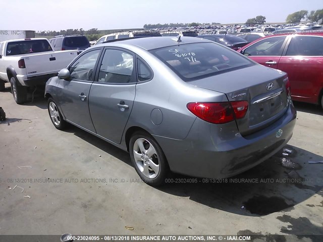 KMHDU46D79U811982 - 2009 HYUNDAI ELANTRA GLS/SE GRAY photo 3