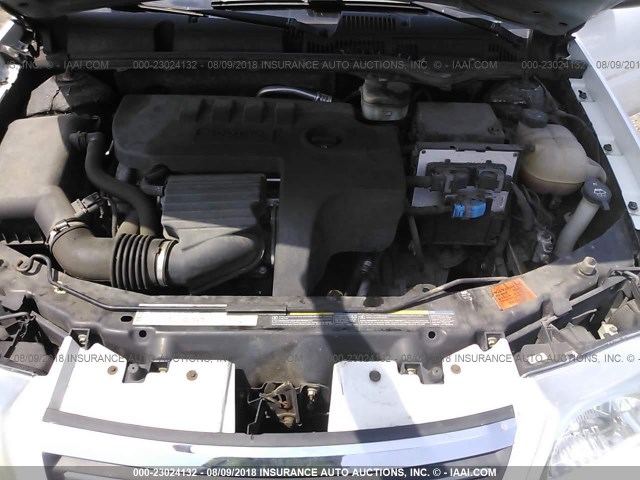 1G8AJ55F76Z145790 - 2006 SATURN ION LEVEL 2 白色 照片 10
