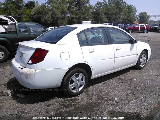 1G8AJ55F76Z145790 - 2006 SATURN ION LEVEL 2 白色 照片 4