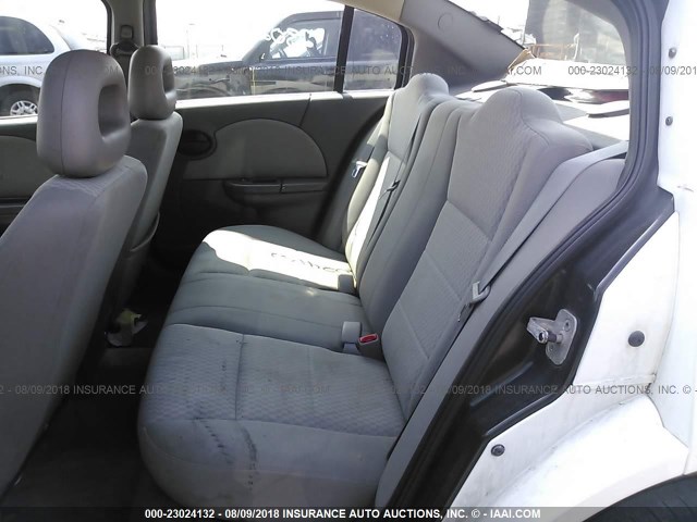 1G8AJ55F76Z145790 - 2006 SATURN ION LEVEL 2 白色 照片 8