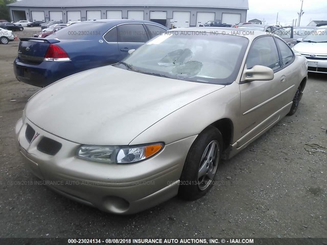 1G2WP12K52F262062 - 2002 PONTIAC GRAND PRIX GT GOLD photo 2