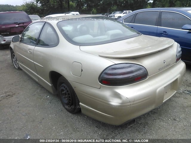 1G2WP12K52F262062 - 2002 PONTIAC GRAND PRIX GT GOLD photo 3