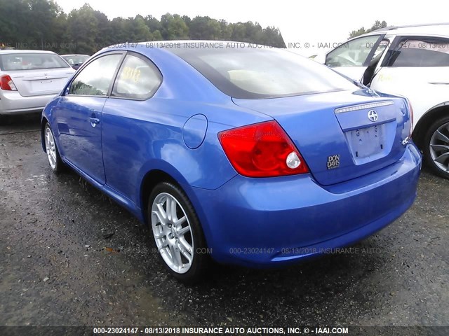 JTKDE167360136542 - 2006 TOYOTA SCION TC 蓝色 照片 3