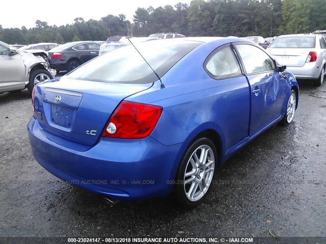 JTKDE167360136542 - 2006 TOYOTA SCION TC 蓝色 照片 4