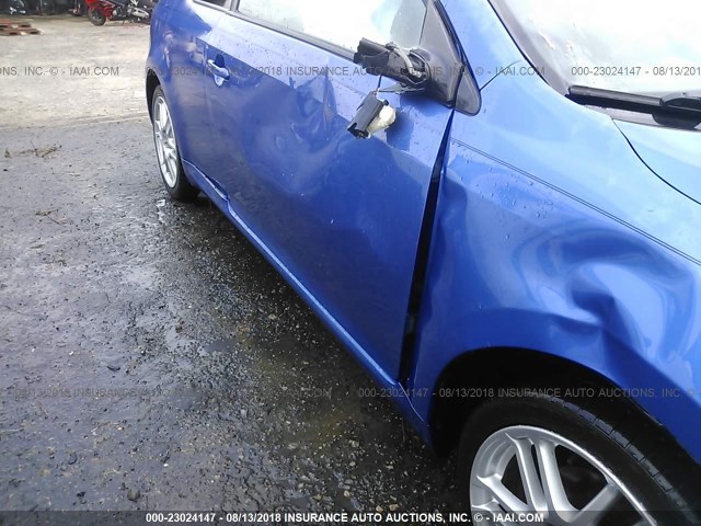 JTKDE167360136542 - 2006 TOYOTA SCION TC 蓝色 照片 6