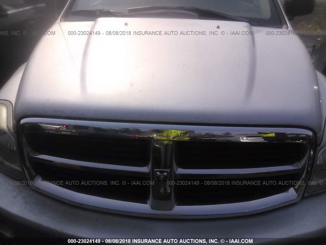 1D4HB58D84F143429 - 2004 DODGE DURANGO LIMITED SILVER photo 6