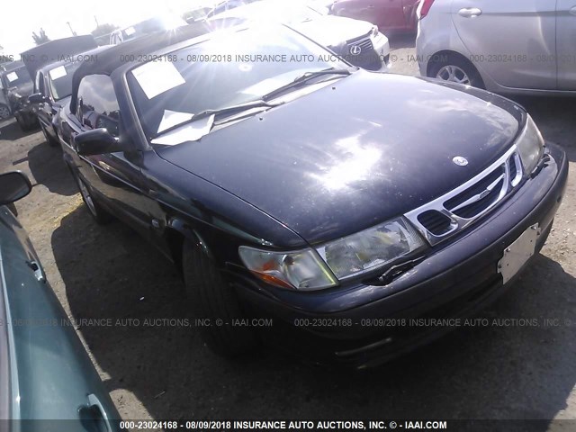 YS3DF78K937005524 - 2003 SAAB 9-3 SE შავი ფოტო 1