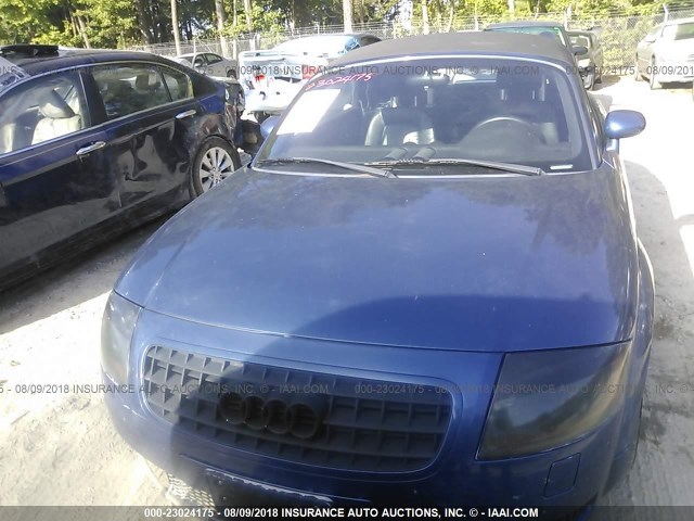 TRUTC28N331004886 - 2003 AUDI TT BLUE photo 6