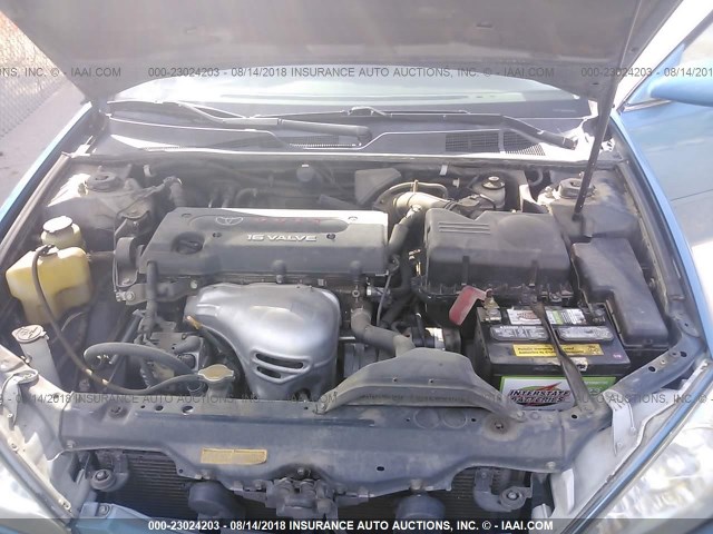 JTDBE32K130157647 - 2003 TOYOTA CAMRY LE/XLE 青绿色 照片 10