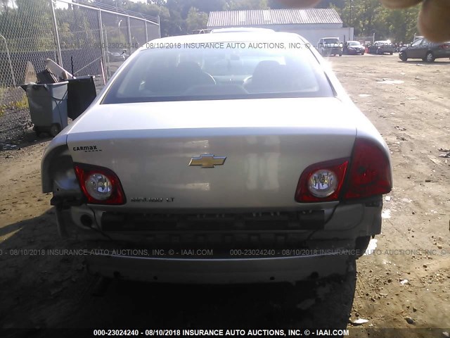 1G1ZC5E18BF362325 - 2011 CHEVROLET MALIBU 1LT ვერცხლისფერი ფოტო 6