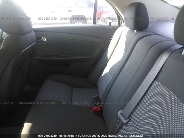 1G1ZC5E18BF362325 - 2011 CHEVROLET MALIBU 1LT ვერცხლისფერი ფოტო 8