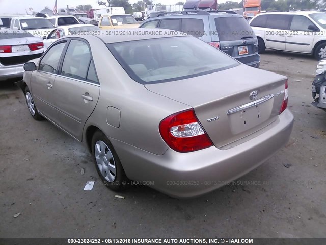 4T1BE32K83U147721 - 2003 TOYOTA CAMRY LE/XLE/SE Qəhvəyi foto 3