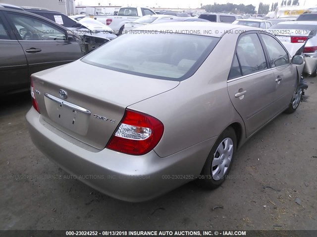 4T1BE32K83U147721 - 2003 TOYOTA CAMRY LE/XLE/SE Qəhvəyi foto 4