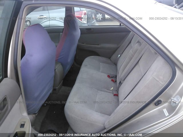 4T1BE32K83U147721 - 2003 TOYOTA CAMRY LE/XLE/SE Qəhvəyi foto 8