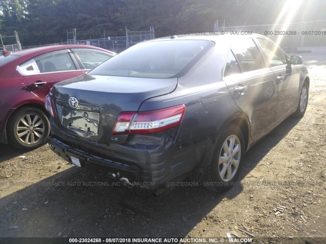 4T1BF3EK9BU657311 - 2011 TOYOTA CAMRY SE/LE/XLE ნაცრისფერი ფოტო 6
