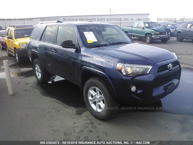 JTEBU5JR2E5170938 - 2014 TOYOTA 4RUNNER SR5/LIMITED/TRAIL BLUE photo 1